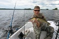 Time for fishing walleye Royalty Free Stock Photo
