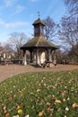 Time Flies clock tower, Kensington Gardens Royalty Free Stock Photo