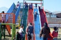 Time for fun at a playground in Cuzco, Peru