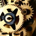 Time gear Royalty Free Stock Photo