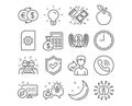 Time, Gift and Payment icons. Laureate award, Light bulb and File management signs. Vector