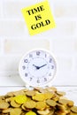 Time is gold Royalty Free Stock Photo