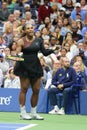 23-time Grand Slam champion Serena Williams argues with chair umpire Carlos Ramos during her 2018 US Open final match