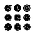 Time icon or logo isolated sign symbol vector illustration Royalty Free Stock Photo