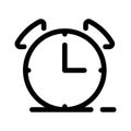 Time icon or logo isolated sign symbol vector illustration Royalty Free Stock Photo