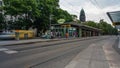 Time Lapse of a busstop in Dresden City center