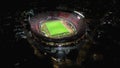 Time Lapse City Morumbi Stadium At Downtown Sao Paulo Brazil.