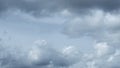 Time lapse of clouds