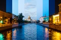 Time-lapse collage of day to night transition Royalty Free Stock Photo