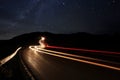 Time Lapse Image of the Night Stars