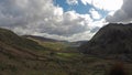 Time lapse of Llyn Gwynant in Snowdonia National Park Gwynedd North Wales