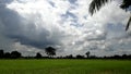 Time lapse of natural cloudscape background