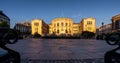 Time Lapse of Norwegian Parliament Stortinget in Oslo