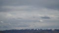 The storm on the Kunlun Mountains