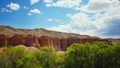 Time lapse of the red canyon.