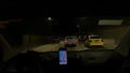 Time lapse seen from inside the car inside the Prefect Marcello Alencar Tunnel, also known as the Expressway Tunne