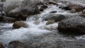 Time lapse sequence of pure fresh waterfall in a Himalayan river