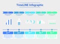 Time line infographic. Vector illustration