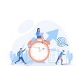 Time management concept. Projects and deadlines. Royalty Free Stock Photo