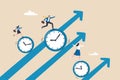 Time management, effort or efficiency boost, productivity to finish project, teamwork or planning, multitasking or finish work