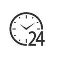 Time management graphic icon Royalty Free Stock Photo