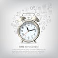 Time Management Poster Royalty Free Stock Photo