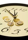 Time and money Royalty Free Stock Photo