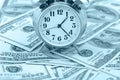 Time - money. Business concept. Royalty Free Stock Photo