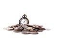 Time is money concept. Royalty Free Stock Photo