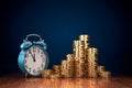 Time is money and time for investment concept Royalty Free Stock Photo