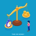 Time or money man faced with choice