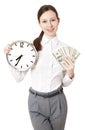 Time Is Money - Stock Image Royalty Free Stock Photo