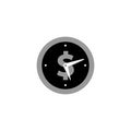 Time is money vector icon symbol illustration Royalty Free Stock Photo