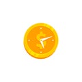 Time is money vector icon symbol illustration