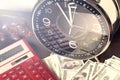 Time is money and wealth. Royalty Free Stock Photo