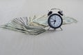 Time is money. time is worth the money. time is more valuable than money. Royalty Free Stock Photo