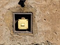 Time for new age light switch Royalty Free Stock Photo