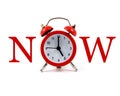 The Time is Now Royalty Free Stock Photo