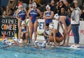 Waterpolo EuroLeague Women Championship Ekipe Orizzonte vs BVSC Zuglo Royalty Free Stock Photo