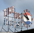 TIME FOR PEPSI SCAFFOLD SIGN