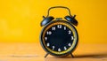 Time reminder waking up old fashioned alarm alertness generated by AI Royalty Free Stock Photo
