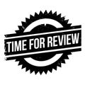 Time for review stamp