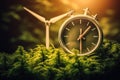 Time running out for Earths ecology Royalty Free Stock Photo