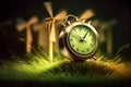 Time running out for Earths ecology Royalty Free Stock Photo