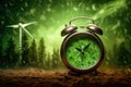 Time running out for Earths ecology Royalty Free Stock Photo