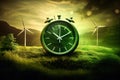 Time running out for Earths ecology Royalty Free Stock Photo