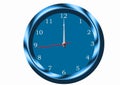 Time setting to 12 hour Royalty Free Stock Photo