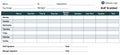 Time Sheet Template Table For Employees Royalty Free Stock Photo