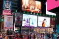 Time Square New York City 1540 Broadway Royalty Free Stock Photo