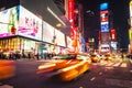 Time Square New York night